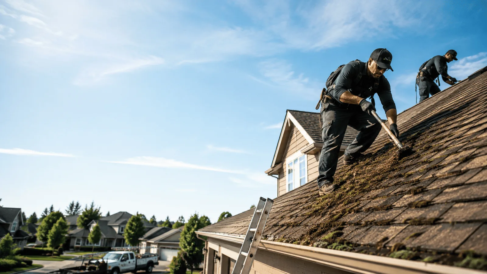 Roof Moss Removal in Flandreau, SD near me